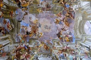 La chiesa militante: Sant’Ignazio e San Filippo Neri